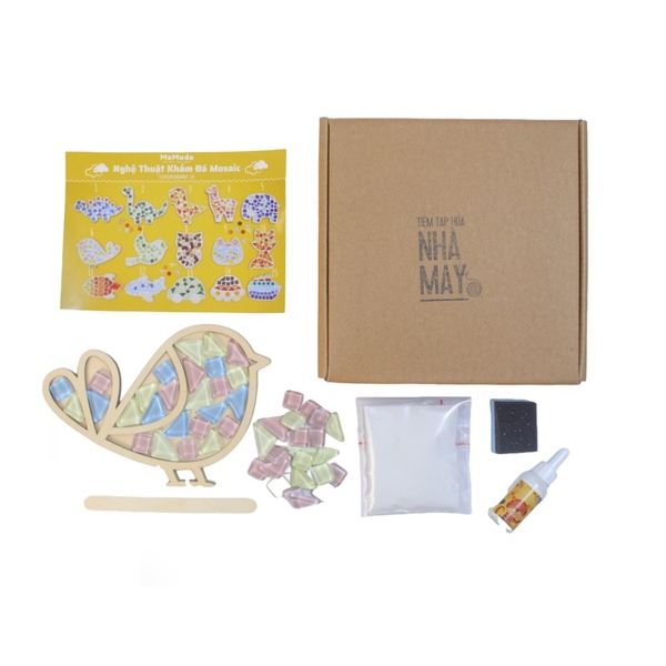 May Art & Craft - ‘Bird’ Mosaic DIY Kit