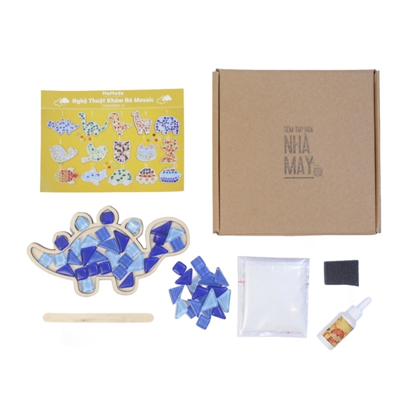 May Art & Craft - ‘Stegosauro Dinosaur’ Mosaic DIY Kit