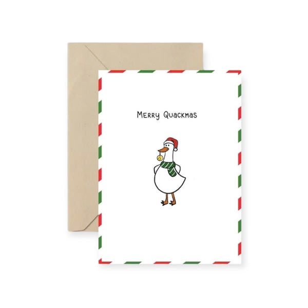 I Have Been There - ‘Merry Quackmas' Christmas Card