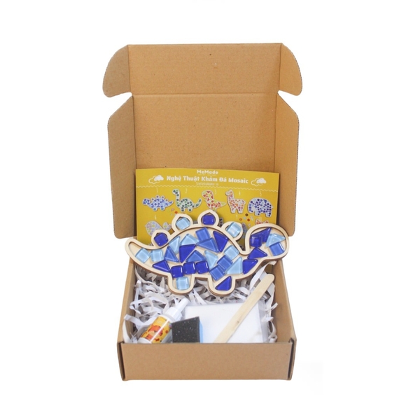 May Art & Craft - ‘Stegosauro Dinosaur’ Mosaic DIY Kit