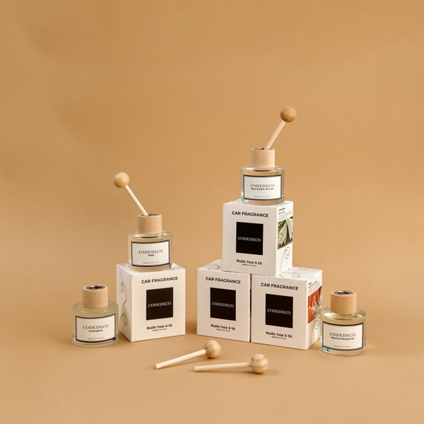 CODEDECO - ‘Matcha & Bergamote’ Car Diffuser