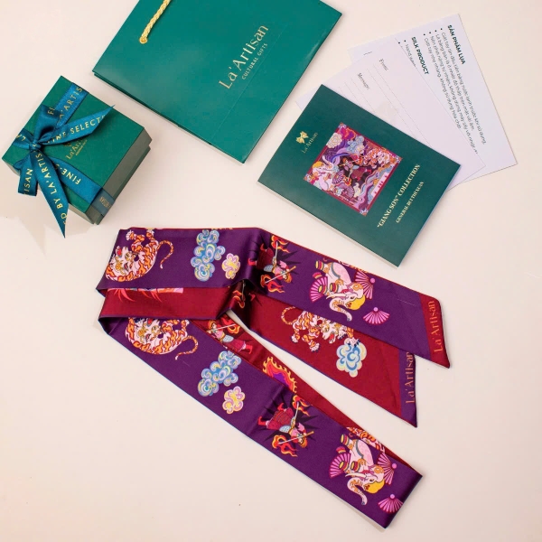 LA'ARTISAN - ’Bùi Thị Xuân' Twilly Scarf