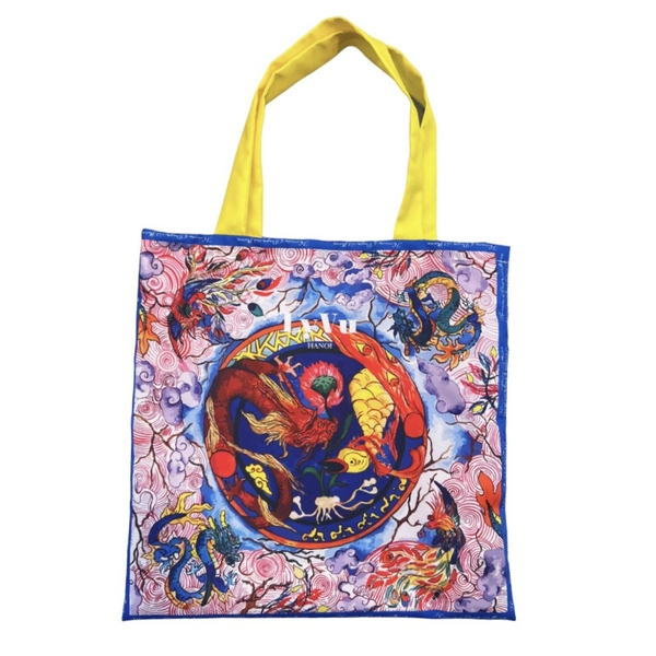 LY VU -  “Harmony Of Dragon And Phoenix” Tote Bag