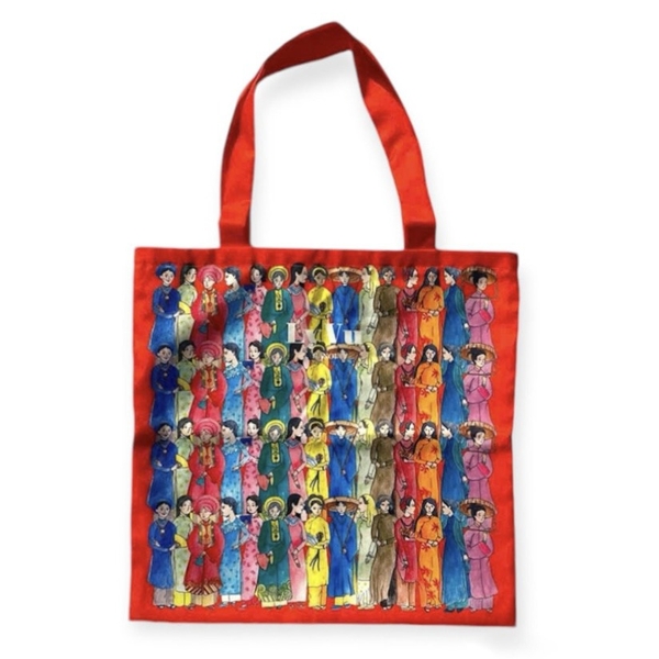 LY VU -  “Ao Dai” Tote Bag