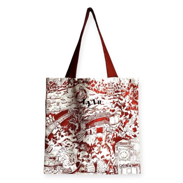 LY VU -  “Voyage au Vietnam” Tote Bag