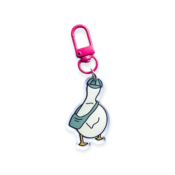 I Have Been There - ‘Duck Goes To School’ Keychain