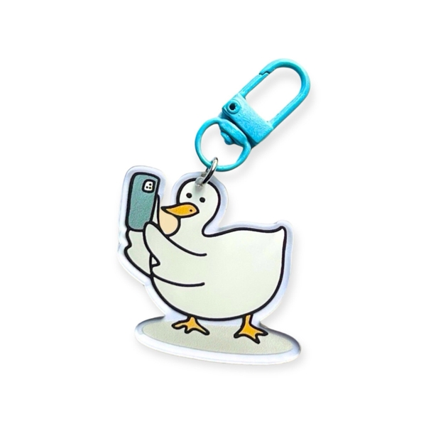 I Have Been There - ‘Duck On The Phone’ Keychain