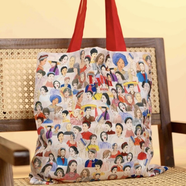 LY VU -  “Madame Viet” Tote Bag