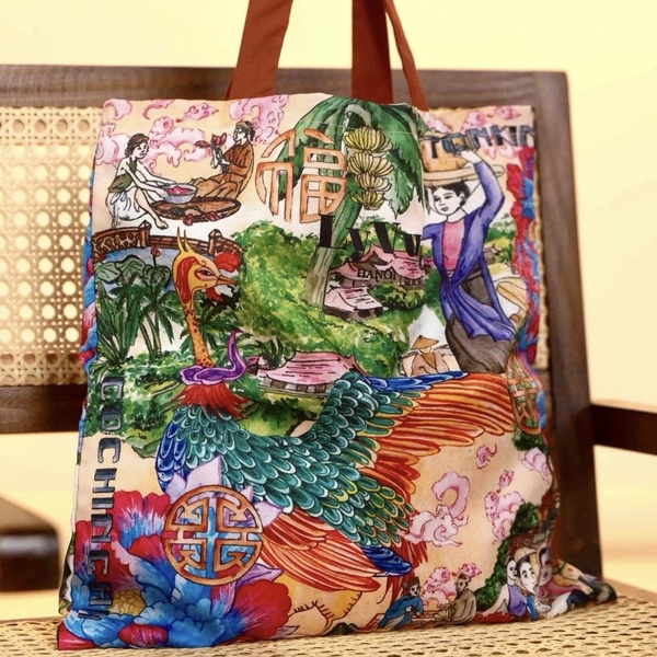 LY VU -  “Vietnam Indochina” Tote Bag
