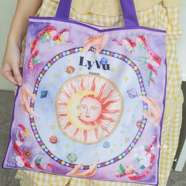 LY VU -  “Soleluna" Tote Bag