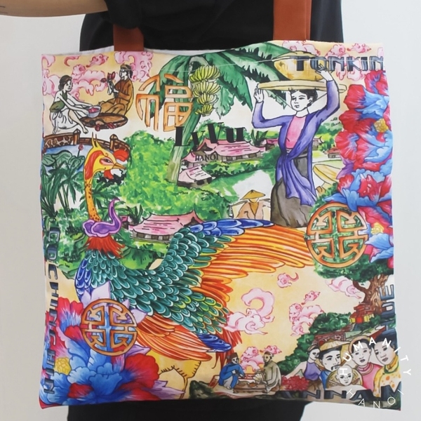 LY VU -  “Vietnam Indochina” Tote Bag