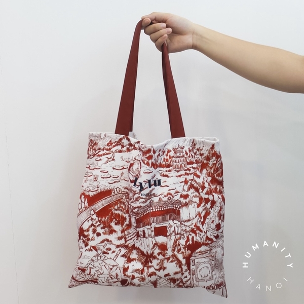 LY VU -  “Voyage au Vietnam” Tote Bag
