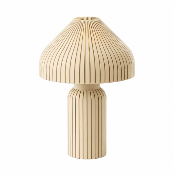 ILLU.3D Lighting – 3D Printing Mushroom Lamp In Beige