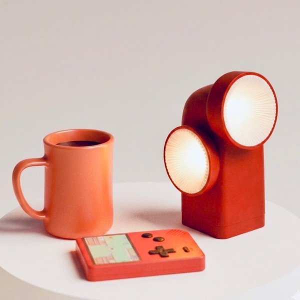 ILLU.3D Lighting – 3D Printing Duo Light Lamp In Red
