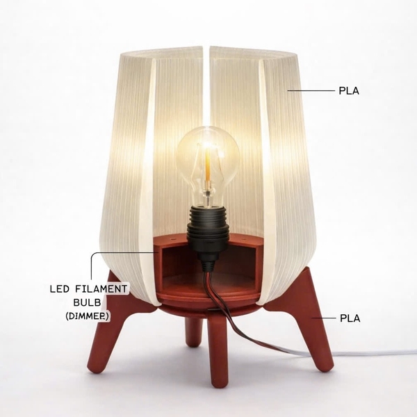 ILLU.3D Lighting – 3D Printing Tripod Lamp