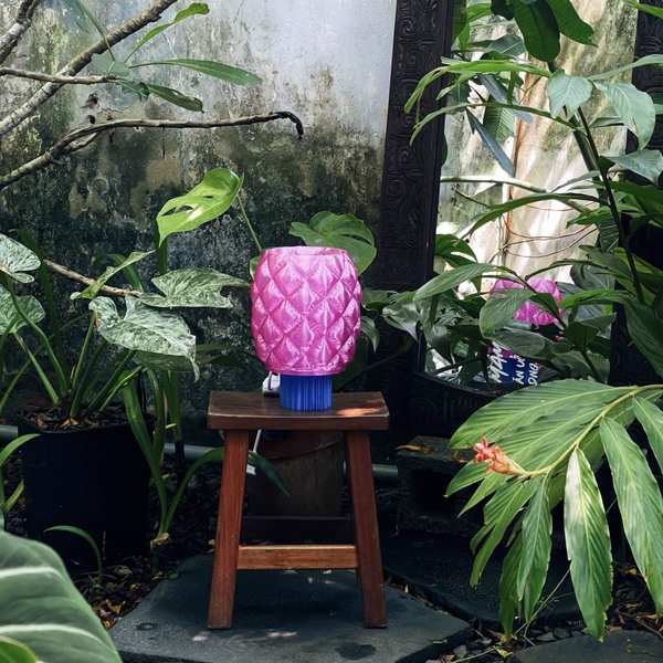 ILLU.3D Lighting – 3D Printing Pineapple Lamp in Pink