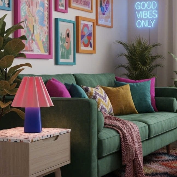 ILLU.3D Lighting – 3D Printing Tulip Lamp in Pink & Navy