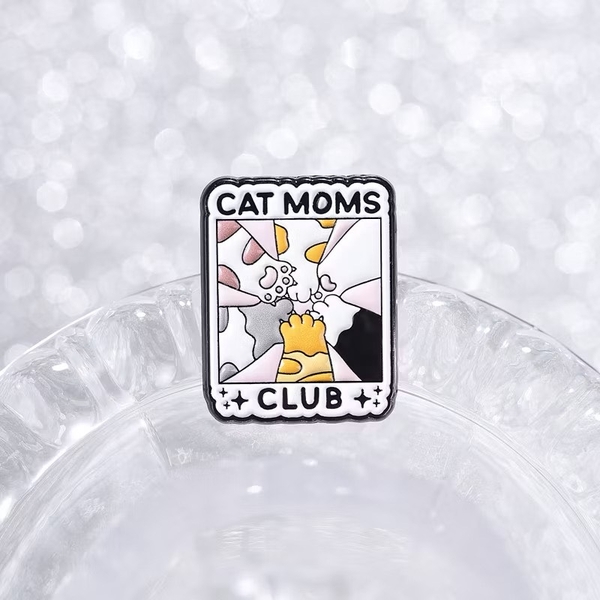 ENAMEL PIN - Cat Moms Club