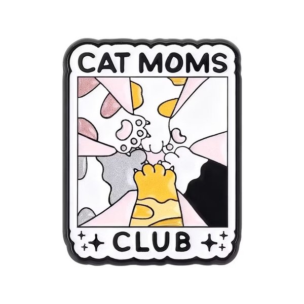 ENAMEL PIN - Cat Moms Club