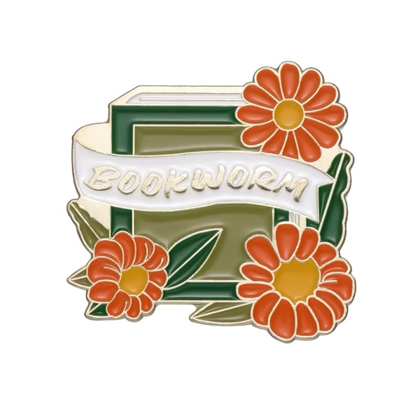 ENAMEL PIN - Bookworm