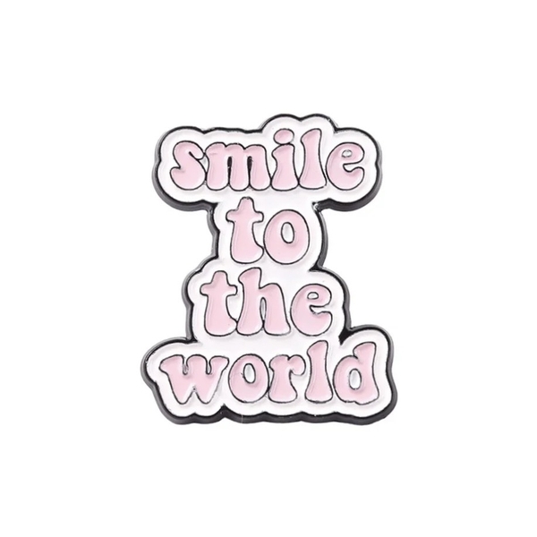 ENAMEL PIN - Smile To The World