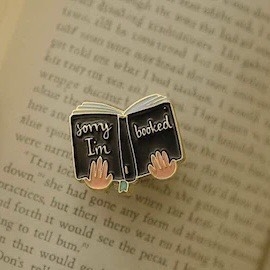 ENAMEL PIN - Sorry I'm Booked