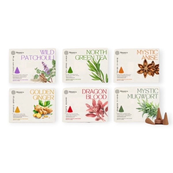 DIMANTRA - 'Brown Coffee' Cone Incense