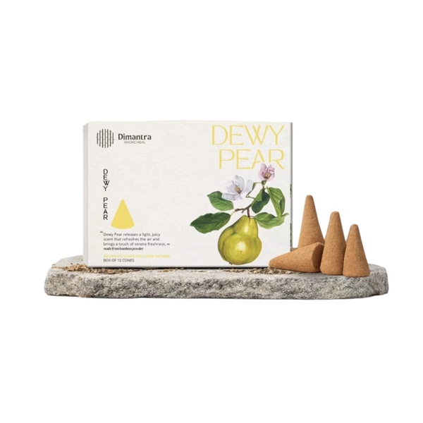 DIMANTRA - 'Dewy Pear' Cone Incense