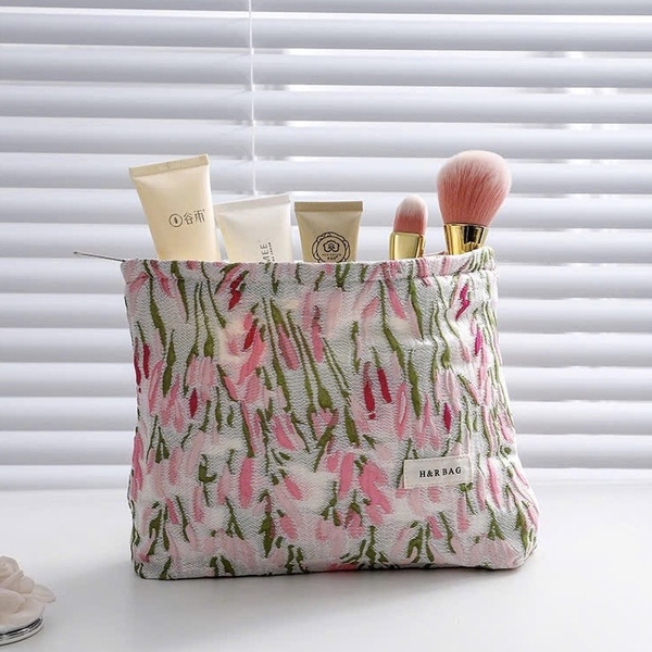Make Up Purse - Pink Tulip