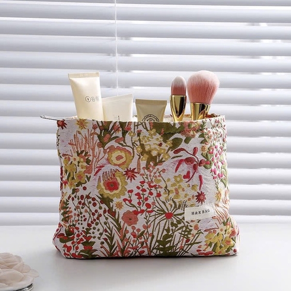 Make Up Purse - Tropical Orange