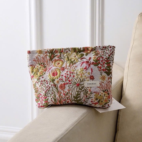 Make Up Purse - Tropical Orange