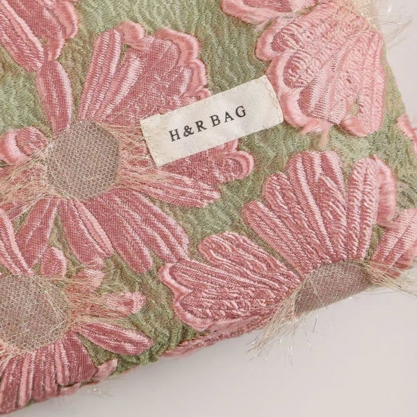 Make Up Purse - Pink Daisy