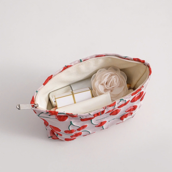 Make Up Purse - Red Cherry