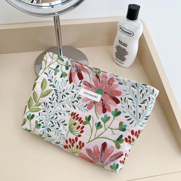 Make Up Purse - Tropical Pink