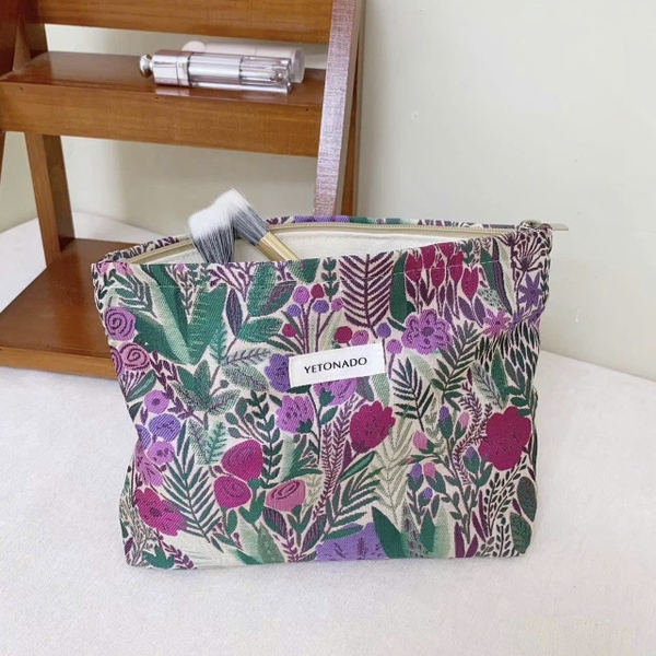 Make Up Purse - Lilac Rose