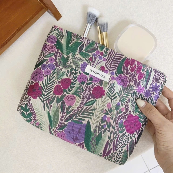 Make Up Purse - Lilac Rose