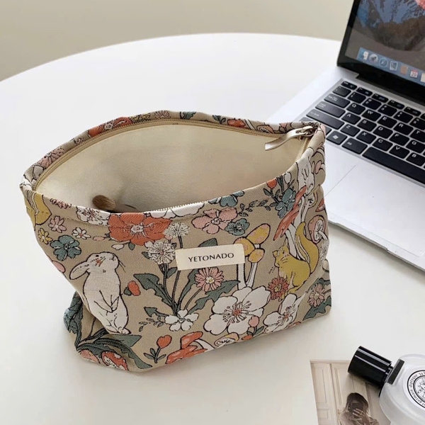 Make Up Purse - Wild Mushroom