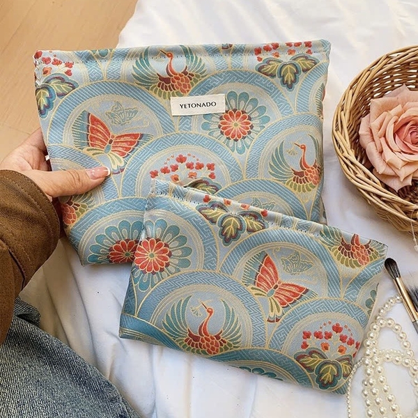 Make Up Purse - Phoenix & Butterfly
