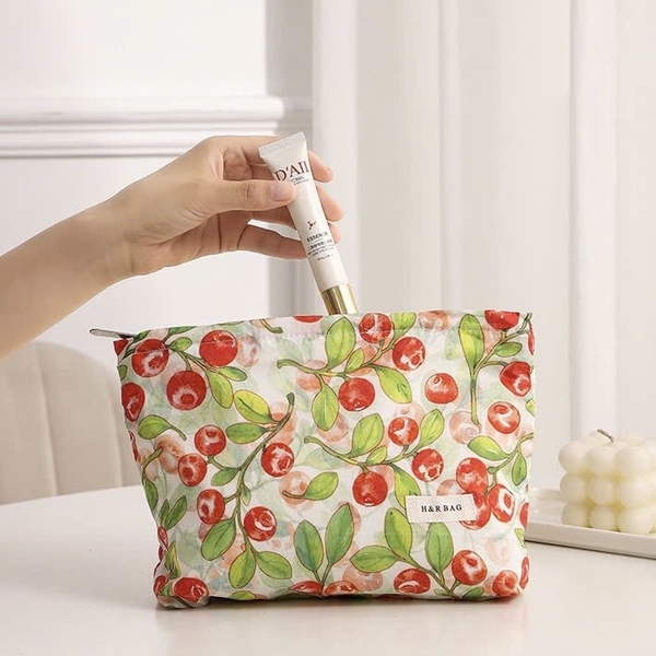 Make Up Purse - Cranberry