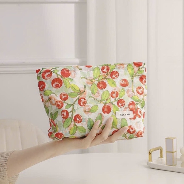 Make Up Purse - Cranberry