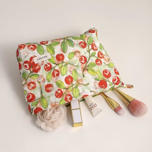 Make Up Purse - Cranberry