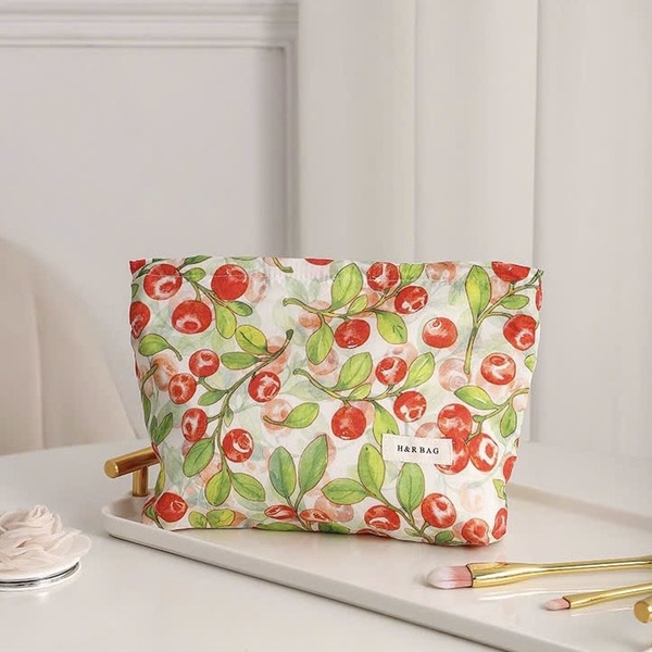 Make Up Purse - Cranberry