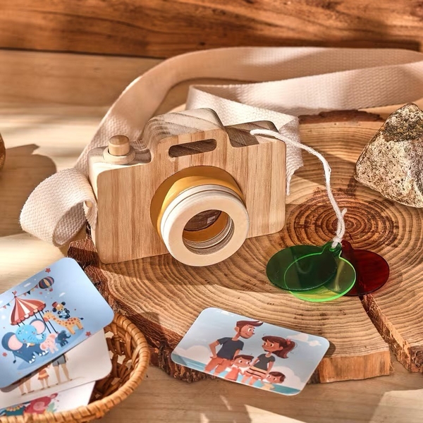 Wooden Kid Camera