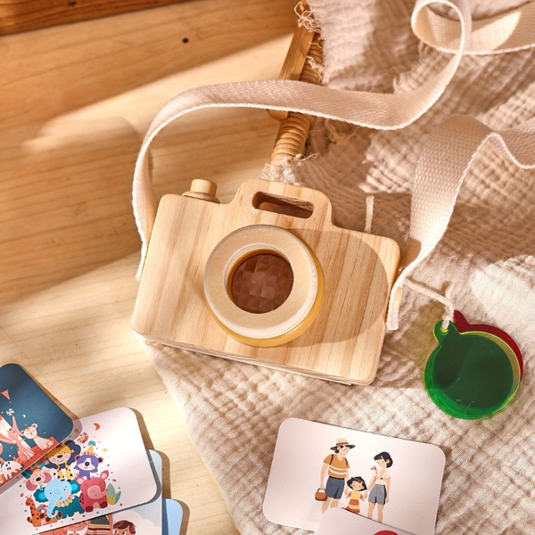 Wooden Kid Camera