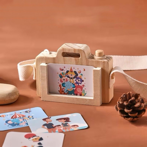 Wooden Kid Camera
