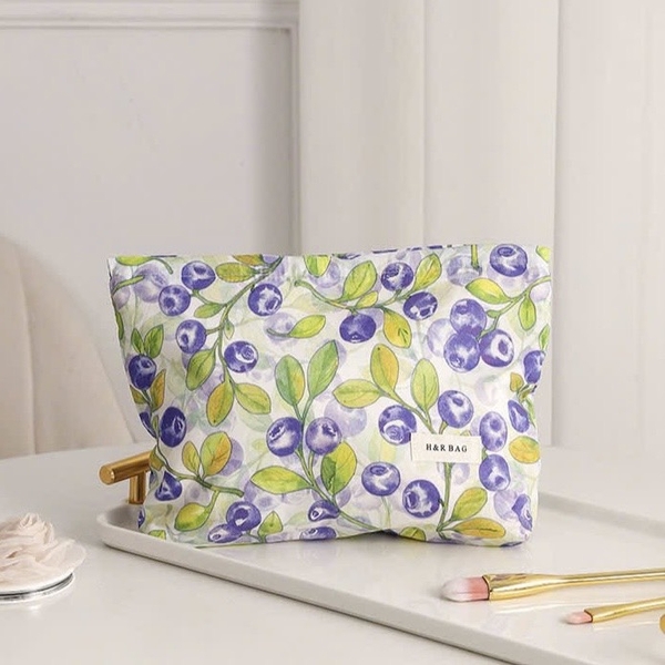 Make Up Purse - Blueberry
