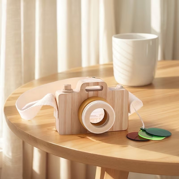 Wooden Kid Camera