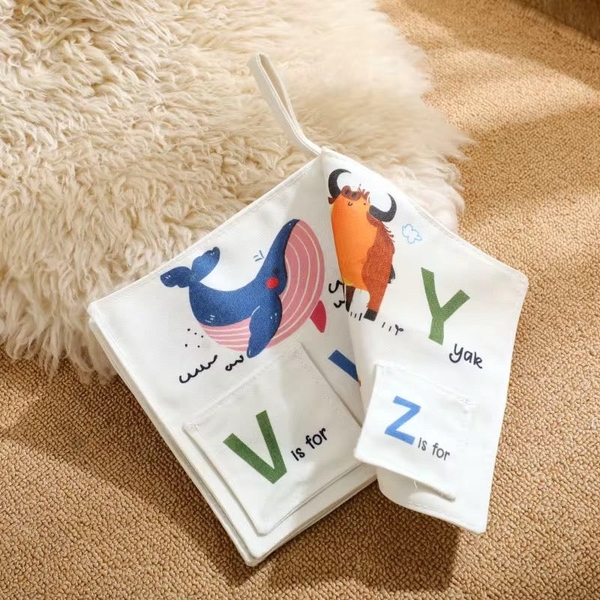 Montessori Baby Cloth Book - Alphabet