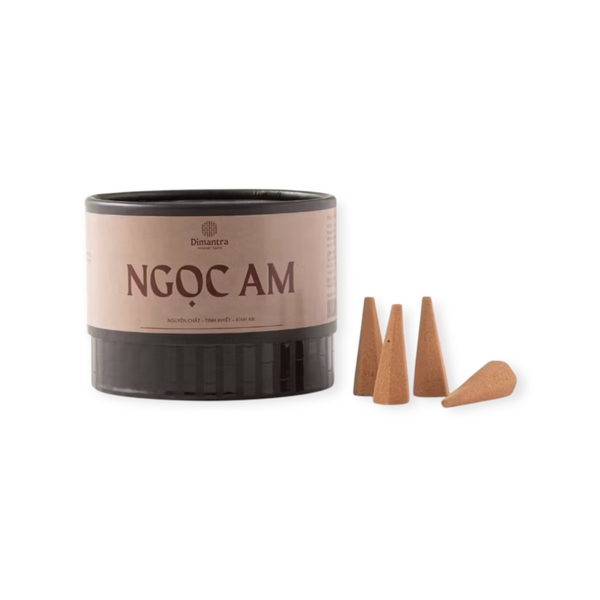 DIMANTRA - ‘Ngọc Am / Weeping Cypress’ Cone Incense