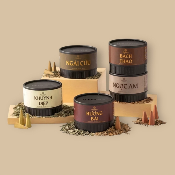 DIMANTRA - ‘Bồ Kết / Locust’ Cone Incense
